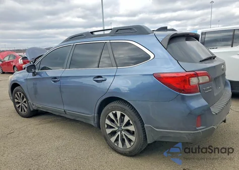 2016 Subaru Outback 2.5I Limited z USA, uszkodzony, nr VIN 4S4BSANC6G3279065